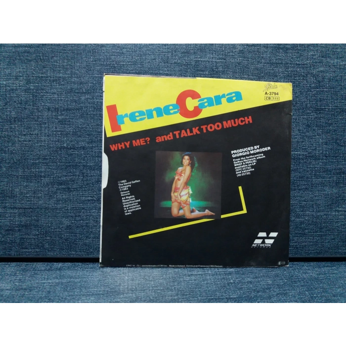 IRENE CARA WHY ME - TALK TOO MUCH