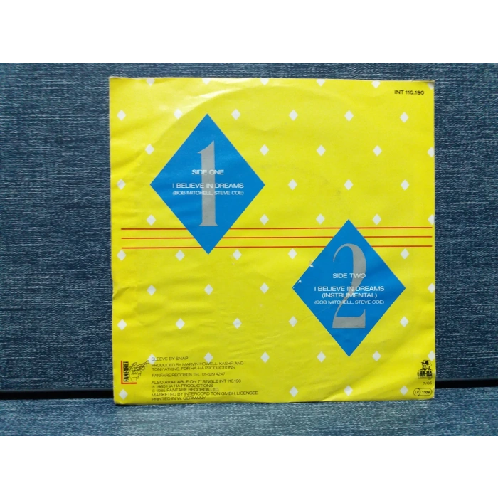 JACKIE RAWE I BELIEVE IN DREAMS