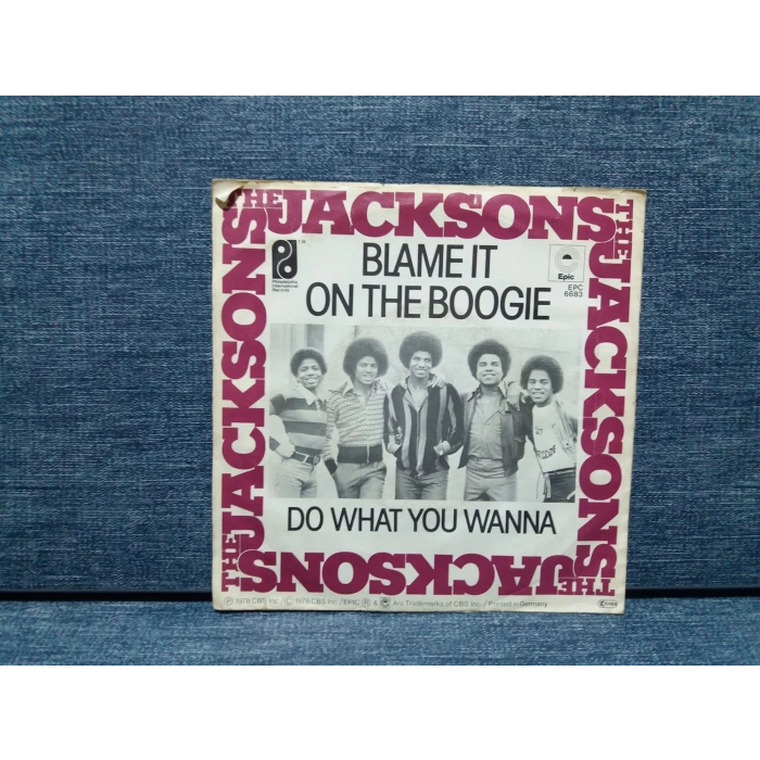 JACKSONS BLAME IT ON THE BOOGIE MICHAEL JACKSON