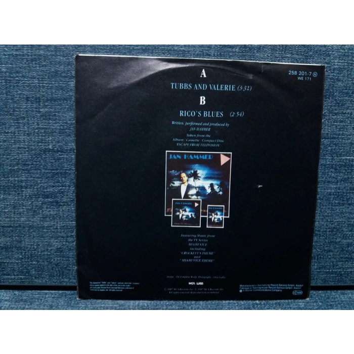 JAN HAMMER TUBBS AND VALERIE