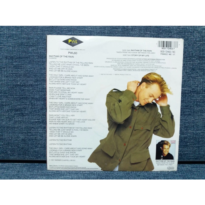 JASON DONOVAN RHYTHM OF THE RAIN