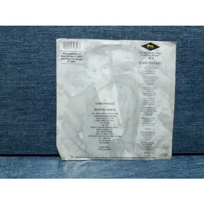 JASON DONOVAN TOO MANY BROKEN HEARTS