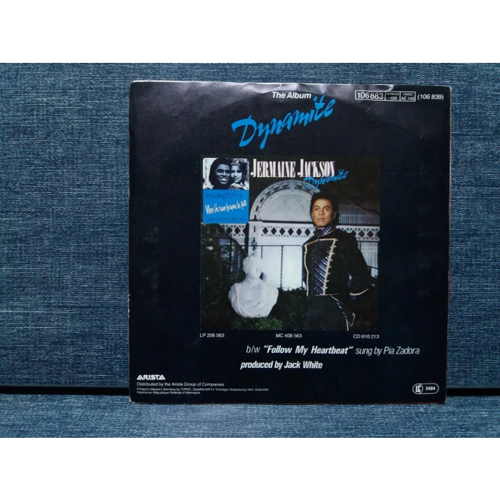 JERMAINE JACKSON PIA ZADORA WHEN THE RAIN