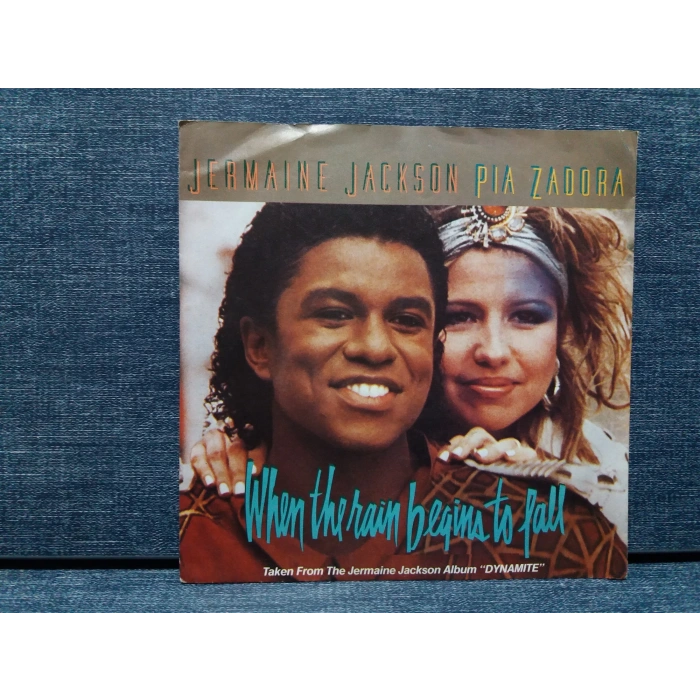 JERMAINE JACKSON PIA ZADORA WHEN THE RAIN
