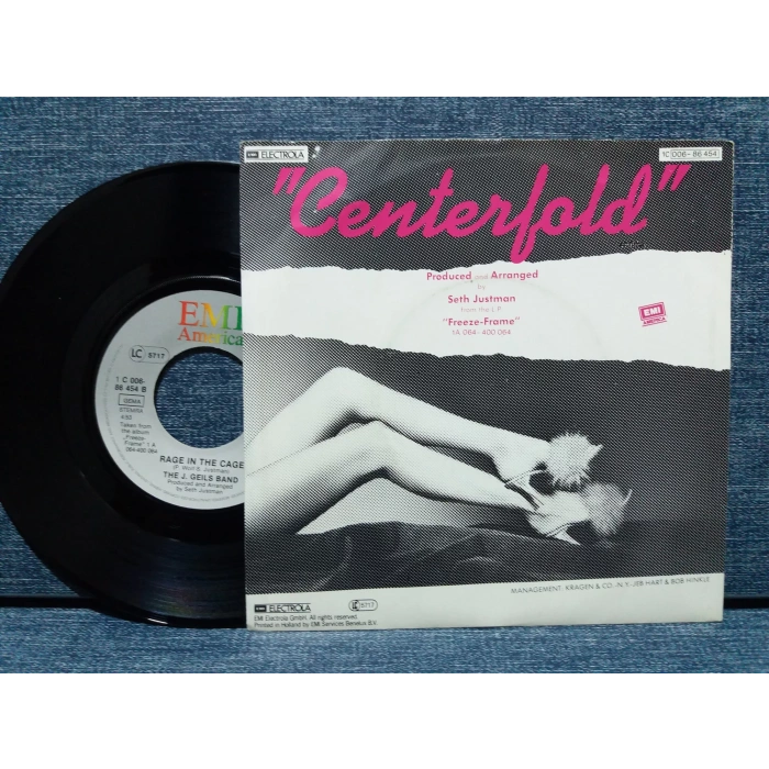 J.GEILS BAND CENTERFOLD