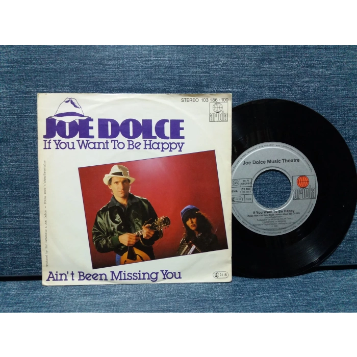JOE DOLCE IF YOU WANT TO BE HAPPY - MISSING