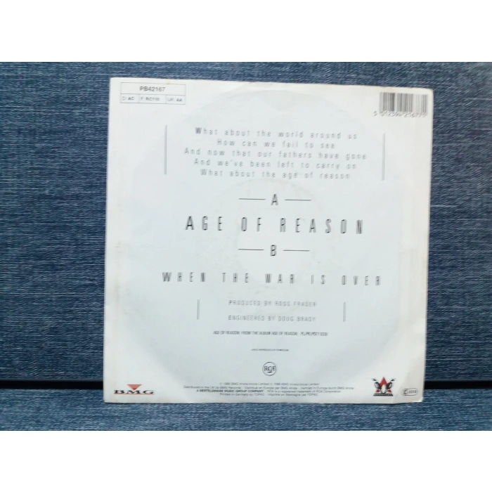 JOHN FARNHAM AGE OF REASON WAR IS OVER