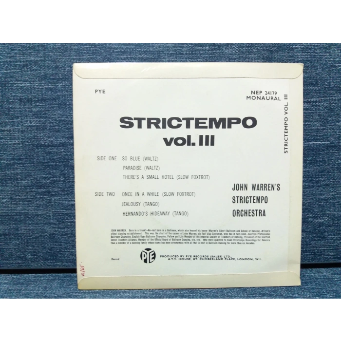 JOHN WARREN STRICTEMPO