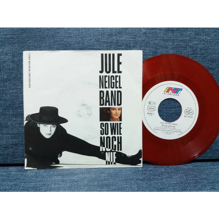JULE NEIGEL BAND SO WIE NOCH NIE   (RENKLİ PLAK)