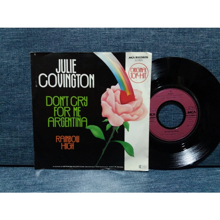 JULIE COVINGTON DONT CRY FOR ME ARGENTINA