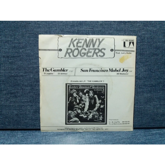 KENNY ROGERS GAMBLER - MABEL JOY