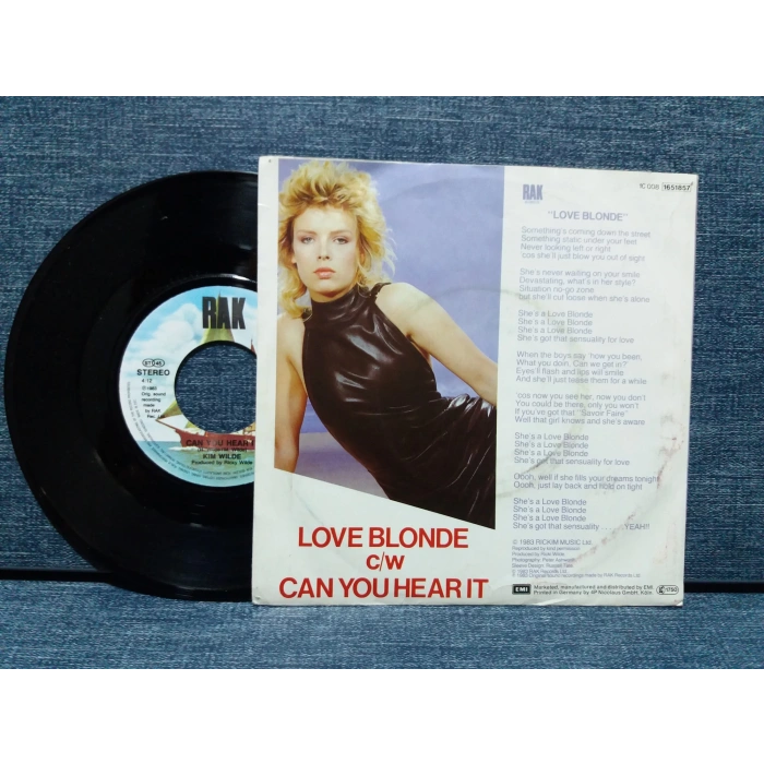 KIM WILDE LOVE BLONDE