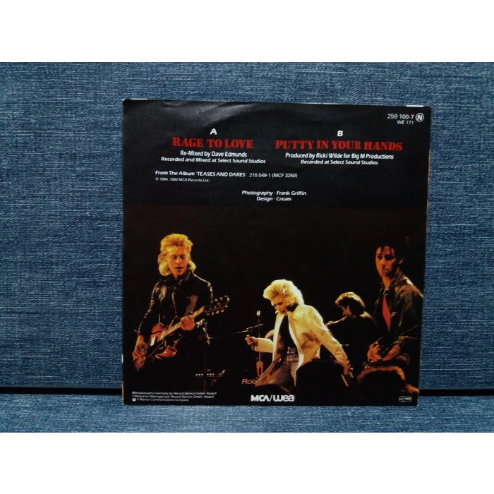 KIM WILDE RAGE TO LOVE - YOUR HANDS