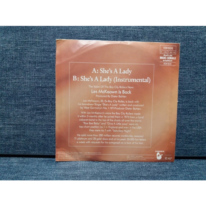 LES McKEOWN SHES A LADY