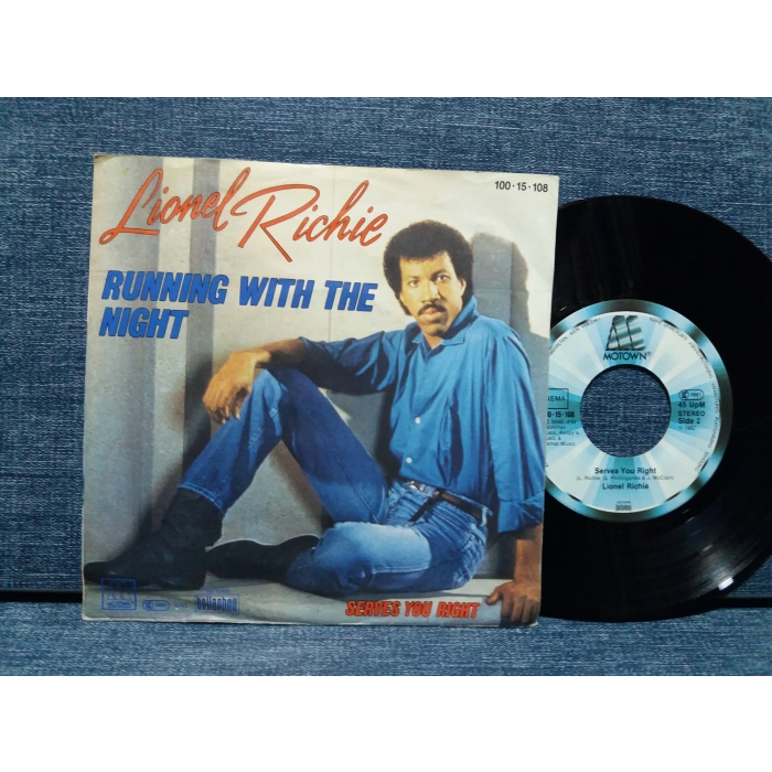 LIONEL RICHIE RUNNING WITH THE NIGHT