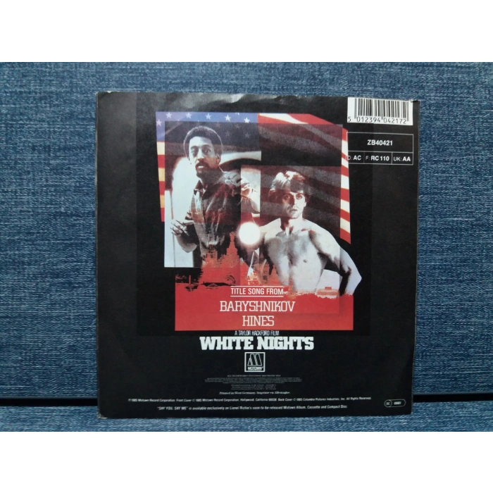 LIONEL RICHIE SAY YOU SAY ME  - WHITE NIGHTS