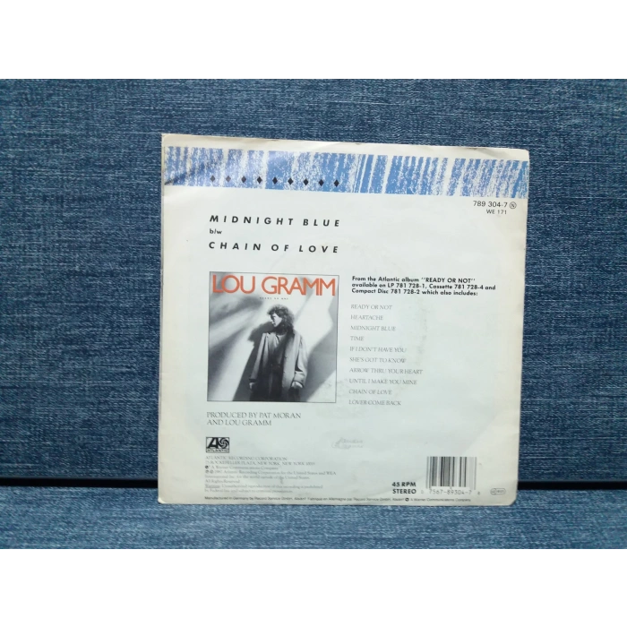 LOU GRAMM MIDNIGHT BLUE - CHAIN OF LOVE