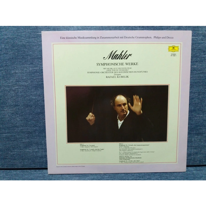 MAHLER SYMPHONISCHE WERKE RAFAEL KUBELIK