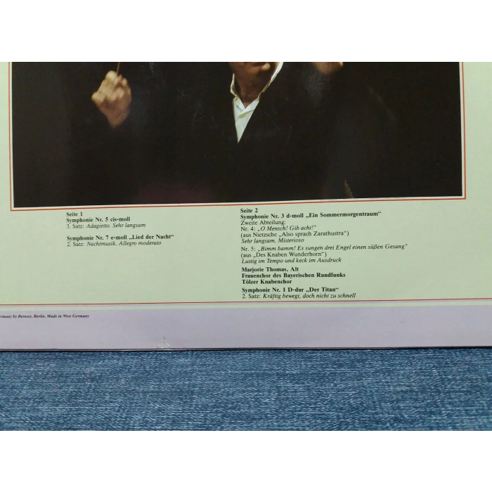 MAHLER SYMPHONISCHE WERKE RAFAEL KUBELIK