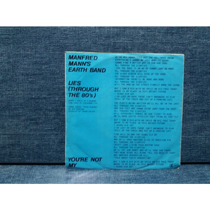 MANFRED MANNS EARTH BAND LIES  -  YOURE NOT MY