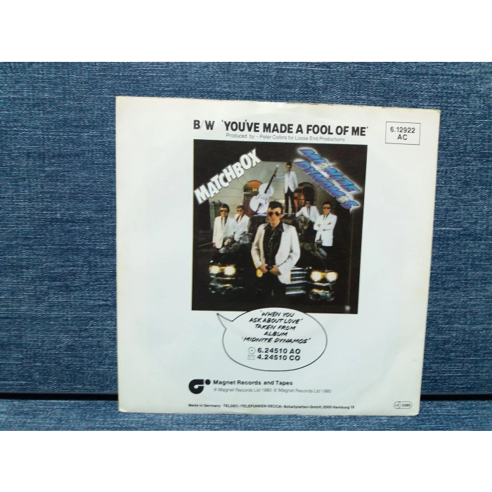 MATCHBOX WHEN YOU ASK ABOUT LOVE