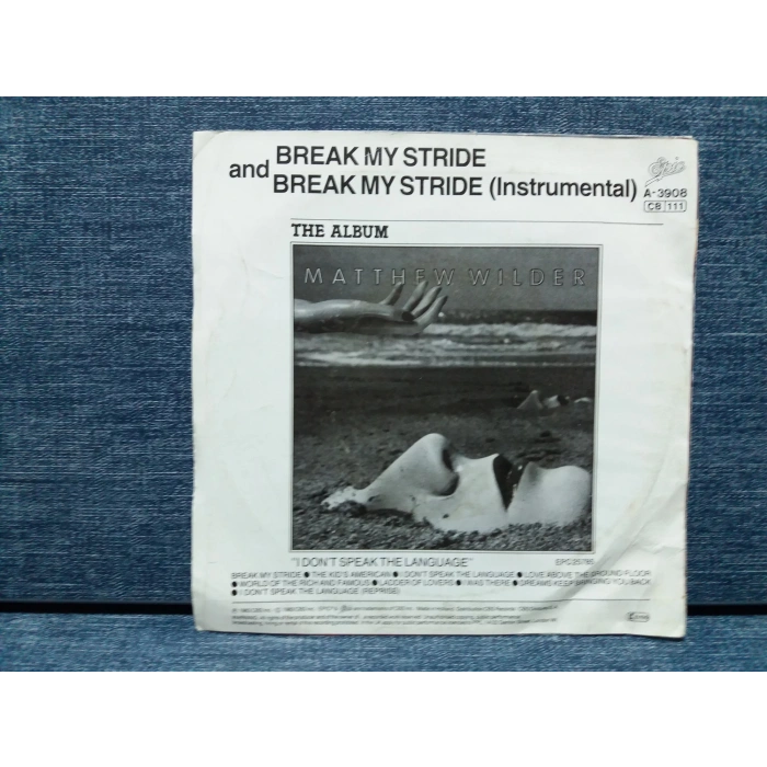 MATTHEW WILDER BREAK MY STRIDE