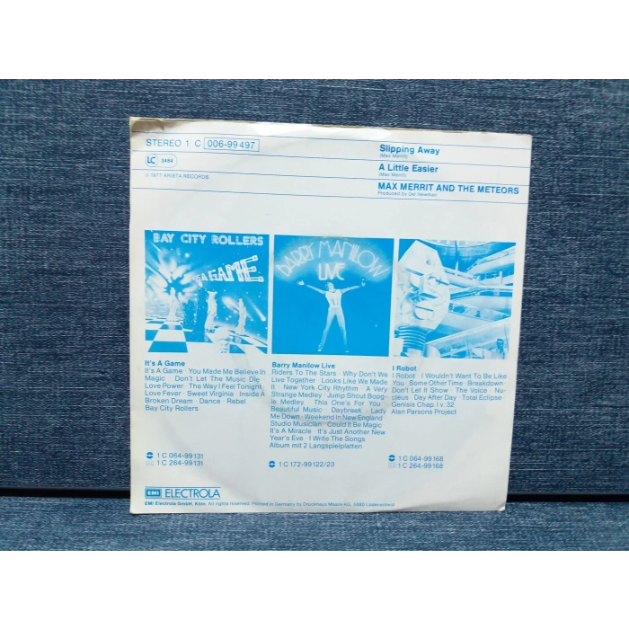 MAX MERRIT AND METEORS SLIPPING AWAY