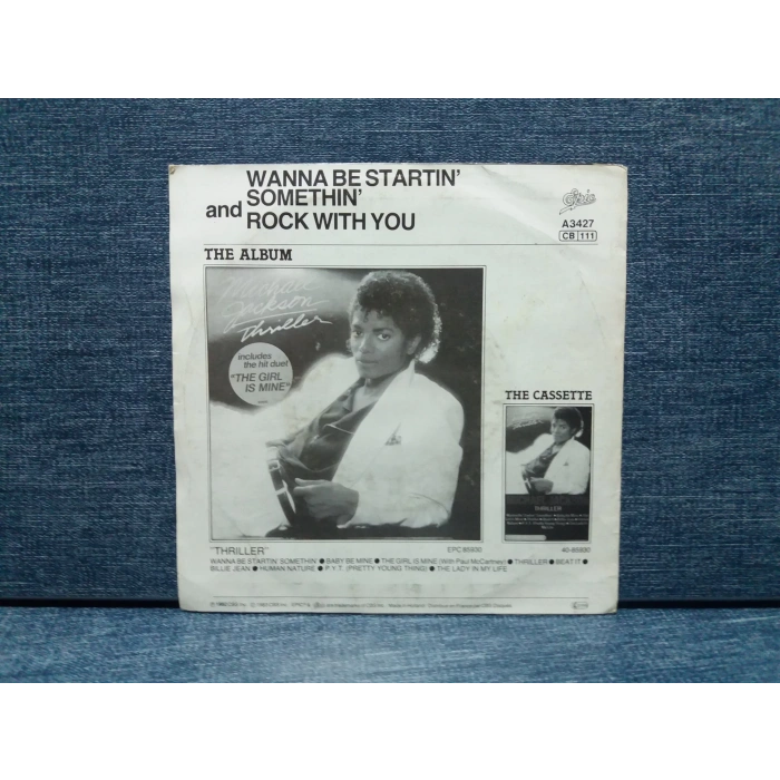 MICHAEL JACKSON WANNA BE STARTIN SOMETHIN
