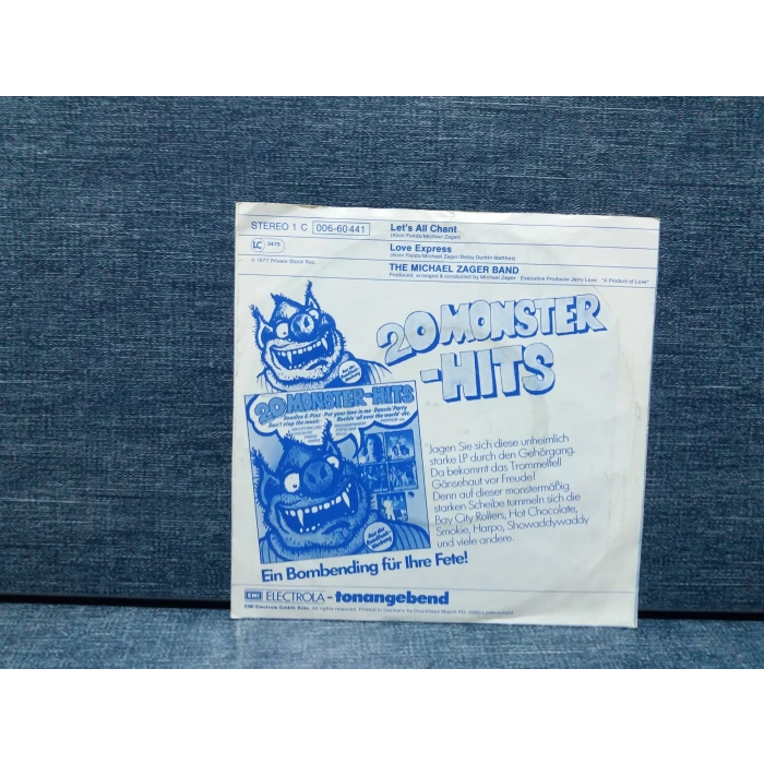 MICHAEL ZAGER BAND LETS ALL CHANT