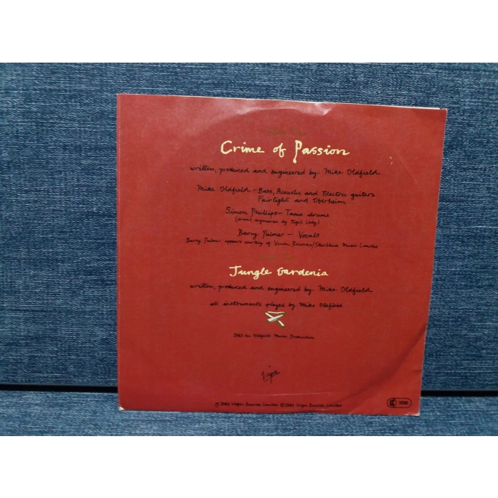 MIKE OLDFIELD CRIME OF PASSION