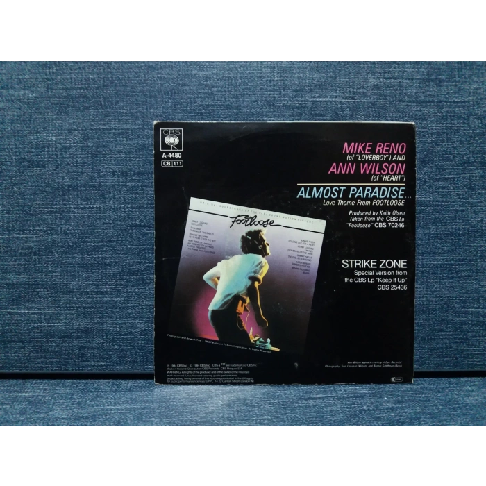 MIKE RENO ANN WILSON ALMOST PARADISE FOOTLOOSE