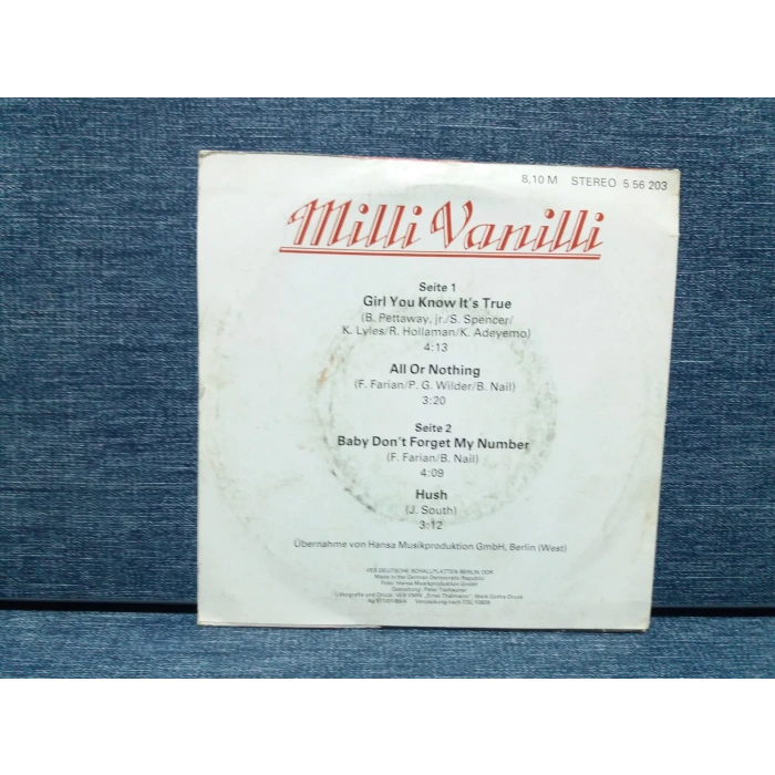 MILLI VANILLI AMIGA 4 TRACK