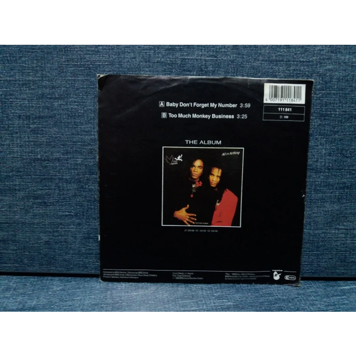 MILLI VANILLI BABY DONT FORGET