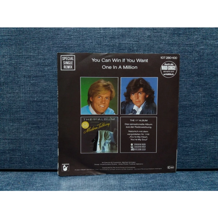 MODERN TALKING YOU CAN IF YOU WANT