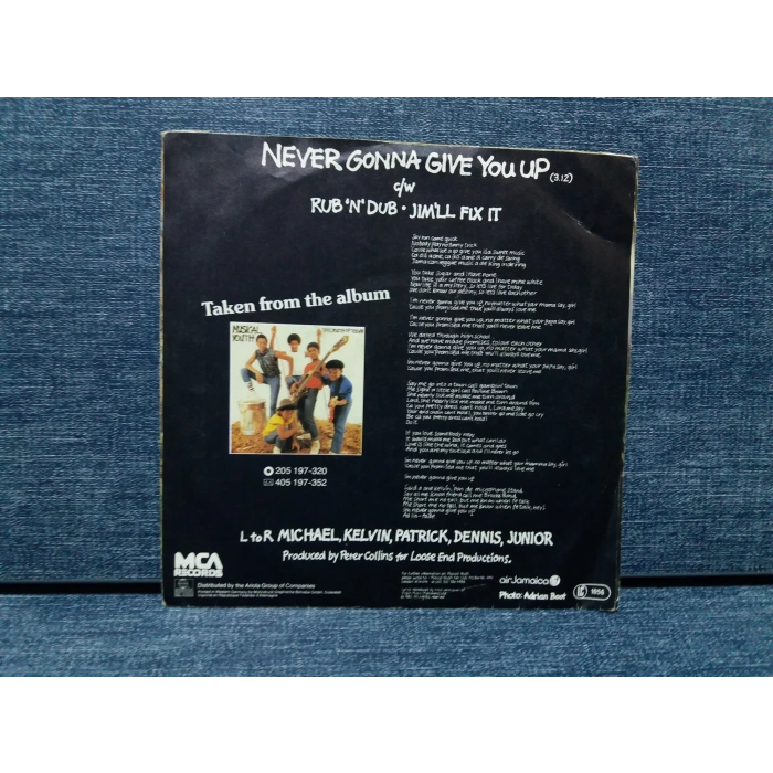 MUSICAL YOUTH NEVER GONNA GIVE YOU UP