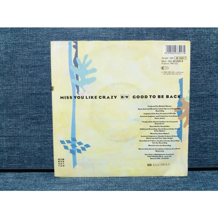 NATALIE COLE MISS YOU LIKE CRAZY