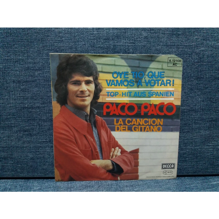 PACO PACO OYE TI QUE VAMOS A
