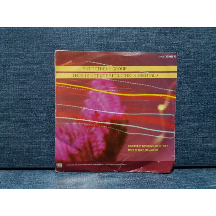 PAT METHENY GROUP DAVID BOWIE NOT AMERICA