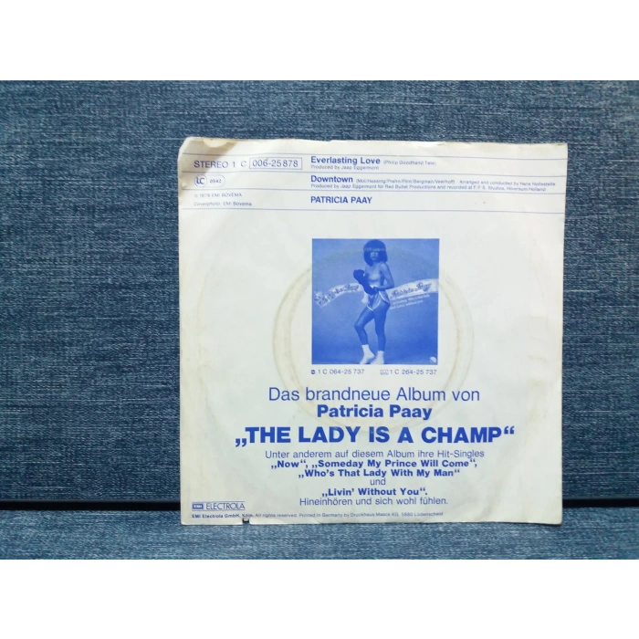 PATRICIA PAAY EVERLASTING LOVE