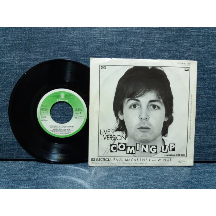 PAUL McCARTNEY COMING UP
