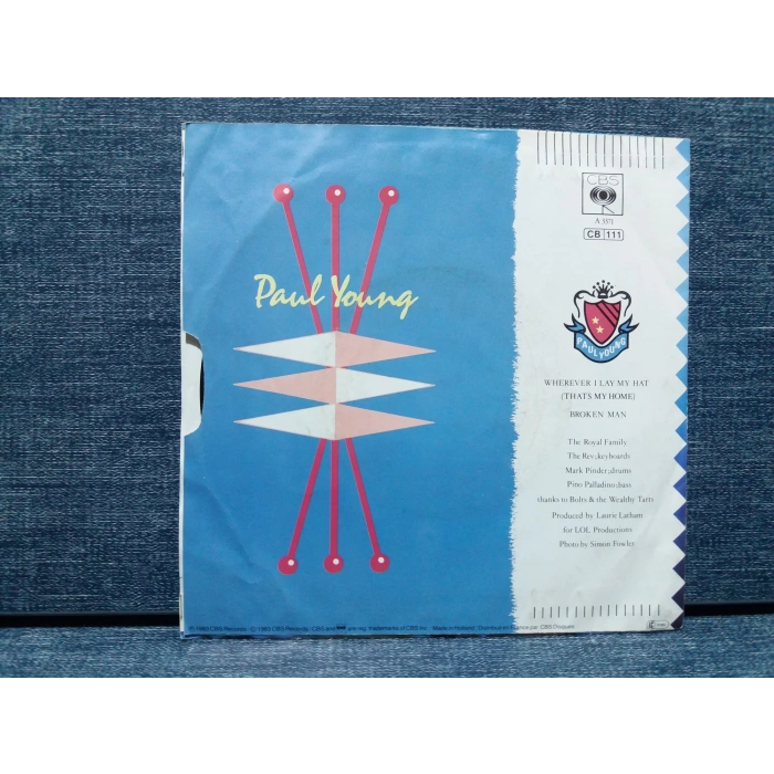 PAUL YOUNG WHEREVER I LAY MY HAT