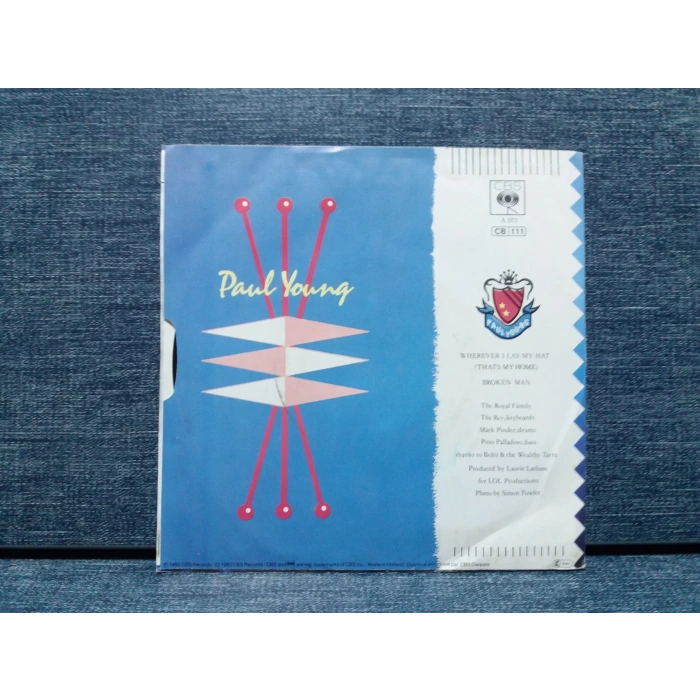 PAUL YOUNG WHEREVER I LAY MY HAT - BROKEN MAN