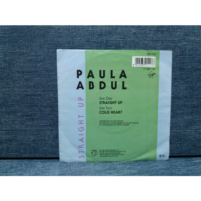 PAULA ABDUL STRAIGHT UP - COLD HEART