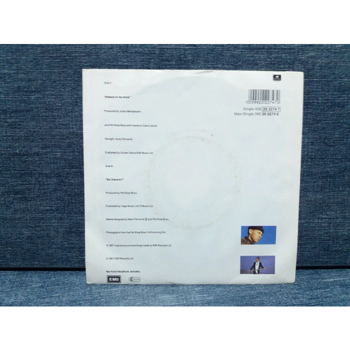 PET SHOP BOYS ALWAYS ON MY MIND