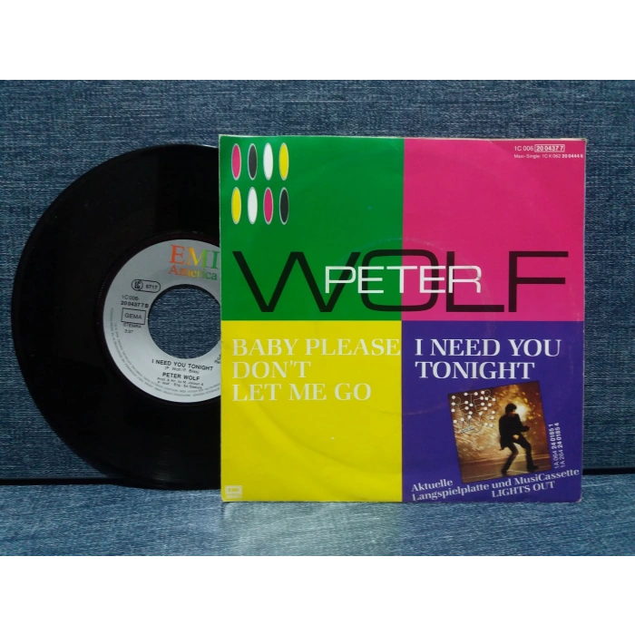 PETER WOLF BABY PLEASE DONT LET ME GO