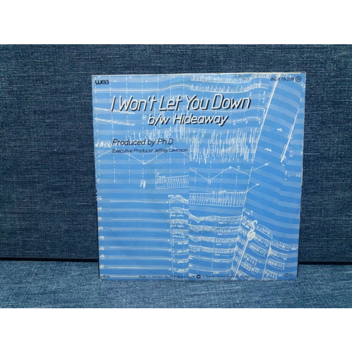 Ph.D. I WONT LET YOU DOWN