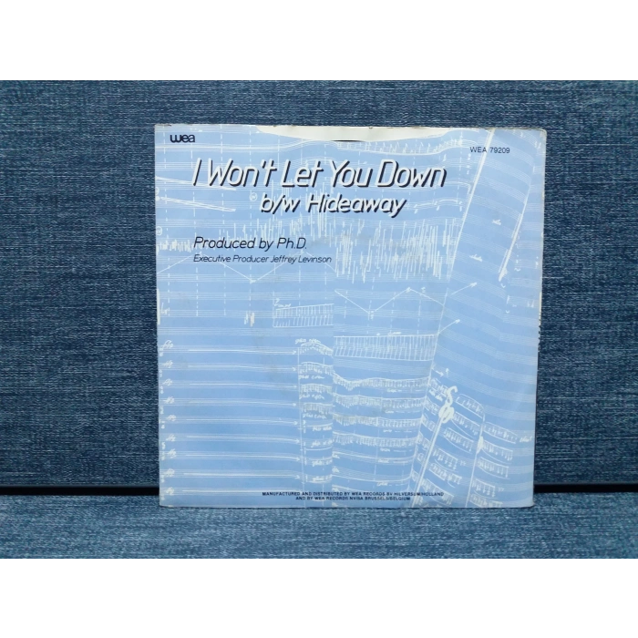 Ph.D. I WONT LET YOU DOWN