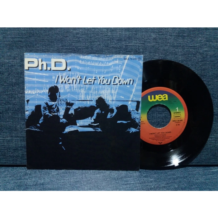 Ph.D. I WONT LET YOU DOWN