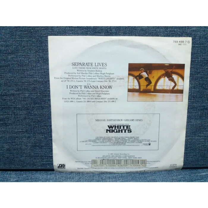 PHIL COLLINS MARILYN MARTIN WHITE NIGHTS