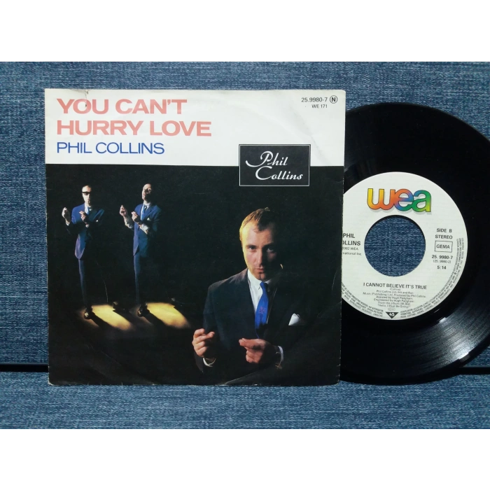 PHIL COLLINS YOU CANT HURRY LOVE